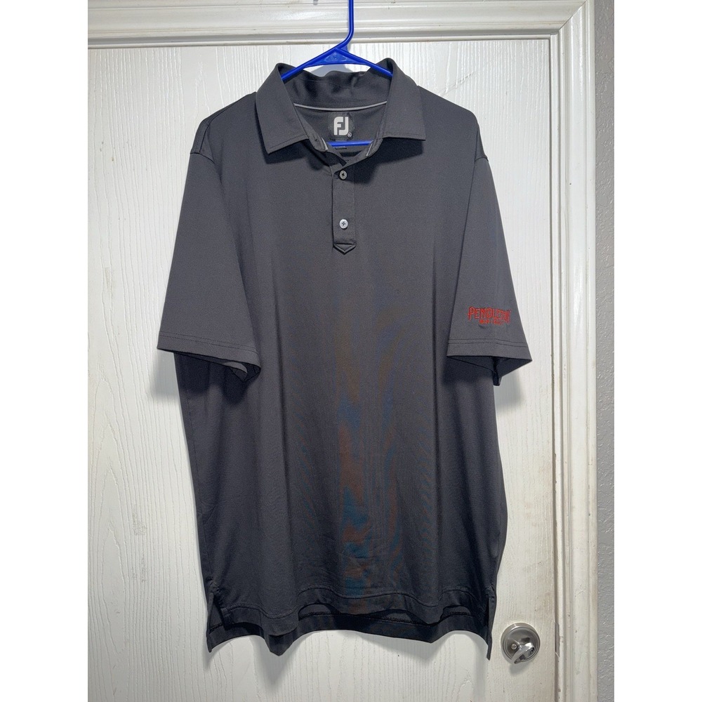 FootJoy‎ FJ Mens XL Black Polo Shirt